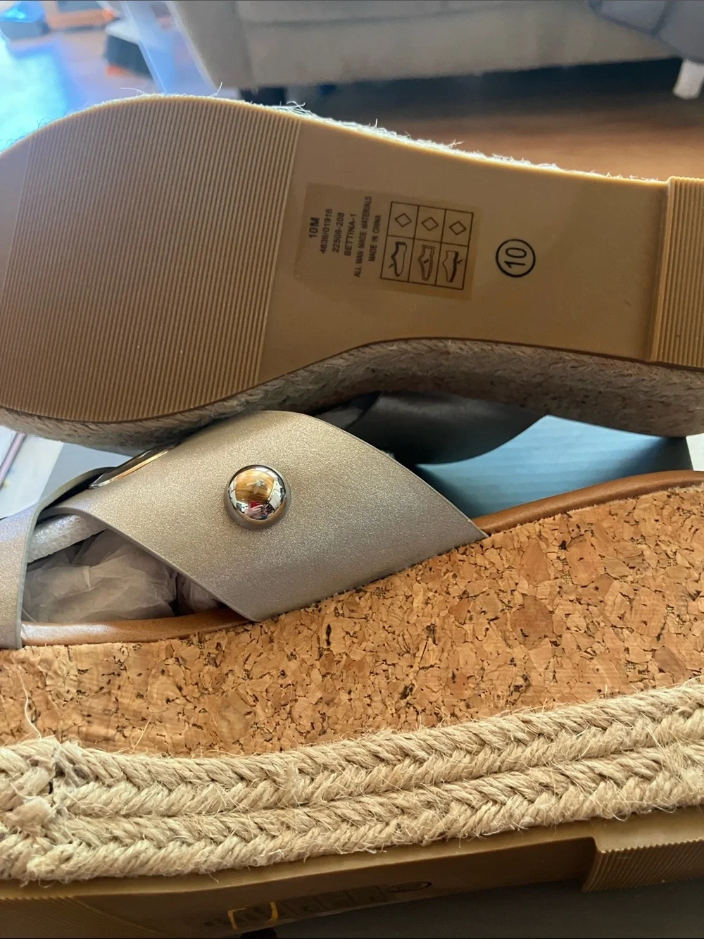 Pierra dumas chunky espadrille